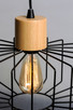 Bjorn One Light Pendant (10068BKNWD)