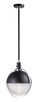 Maxim - 10080CLBKSN - LED Pendant - Axiom - Black / Satin Nickel