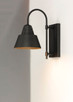 Shoreline One Light Outdoor Wall Lantern (10103BK)