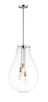Maxim - 10164CLSN - Three Light Pendant - Gourd - Satin Nickel
