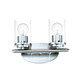 Maxim - 10212CLPC - Two Light Bath Vanity - Corona - Polished Chrome