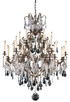 Metropolitan - N950040 - 24 Light Chandelier - Vintage - Oxidized Brass