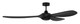 Envy 72" Ceiling Fan Damp Rated no Wifi 72" Ceiling Fan (EVY72FB3-NWF)