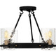 Gloucester Four Light Semi-Flush Mount (GLC1720MBK)