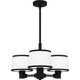 Kylen Three Light Chandelier (KYL2822MBK)