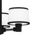 Kylen Three Light Chandelier (KYL2822MBK)