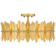 Liza Four Light Semi Flush Mount (LIZ1720GFL)