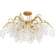 Maple Six Light Semi-Flush Mount (MAP1728GFL)