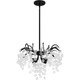 Quoizel - MAP2820EK - Four Light Pendant - Maple - Earth Black