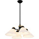 Quoizel Pendant Four Light Pendant (QP6218MBK)