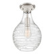 Quoizel - QSF4019BN - One Light Semi-Flush Mount - Genie - Brushed Nickel