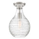 Genie One Light Semi-Flush Mount (QSF4019BN)