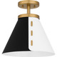 Quoizel Semi-Flush Mount One Light Semi Flush Mount (QSF6224BWS)