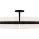 Sweeney Six Light Semi-Flush Mount (SWE1730MBK)