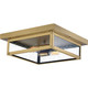 Quoizel - WVR1312A - Two Light Flush Mount - Westover - Antique Brass