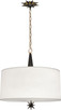 Robert Abbey - 1023 - Three Light Pendant - Cosmos - Deep Patina Bronze w/Warm Brass