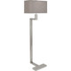 Robert Abbey - 147G - Two Light Floor Lamp - Doughnut - Antique Silver
