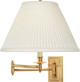 Robert Abbey - 1504 - One Light Wall Swinger - Kinetic - Antique Brass