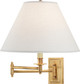 Robert Abbey - 1504ALT - One Light Wall Swinger - Kinetic - Antique Brass