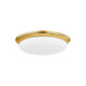 Hudson Valley - 3114-AGB - LED Flush Mount - North Castle - Aged Brass