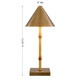 Mae LED Table Lamp (11-CD05RC-NB)