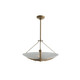 Arteriors - DFI08 - Three Light Semi-Flush Mount - Karlsen - Frosted