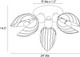 Inessa Three Light Flush Mount (DFI11)