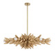Kasai Six Light Semi-Flush Mount (DFS03)