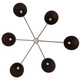 Inlet Six Light Chandelier (DLC36)