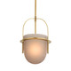 Arteriors - DPC19 - One Light Pendant - Kathleen - Frosted Smoke