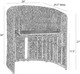 Iggy Outdoor Chair (FRS25)