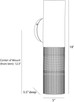 Punch One Light Outdoor Wall Sconce (GADWC13)
