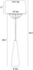 Juneau One Light Floor Lamp (PFI17)