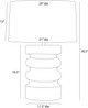 Katrina One Light Table Lamp (PTC58-421)