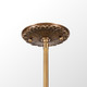 Savarin One Light Pendant (549P01WHTBRZ)