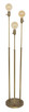 House of Troy - IR703-AB - Three Light Floor Lamp - Ira - Antique Brass