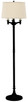 House of Troy - L800-BLK - Four Light Floor Lamp - Lancaster - Black