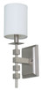 House of Troy - LS204-SP - One Light Wall Lamp - Lake Shore - Satin Pewter