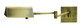 House of Troy - PIN475-AB - One Light Wall Sconce - Pinnacle - Antique Brass