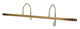 House of Troy - XL36-71 - Six Light Picture Light - Slim-line - Antique Brass