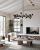 Colt 24 Light Chandelier (F7424-SBK)