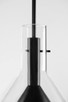 Atticus One Light Pendant (F7663-SBK)