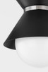 Scout One Light Pendant (F8620-SBK/PN)