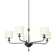 Troy Lighting - F9737-BI - Five Light Chandelier - Osmond - Black Iron