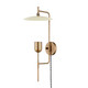 Troy Lighting - PTL1224-PBR/SSD - One Light Wall Sconce - Manti - Patina Brass
