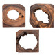 Uttermost - 04207 - Wall Art S/6 - Adlai - Coffee Brown