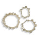 Uttermost - 04386 - Wall Art - Ripple Effect - Silver Leaf