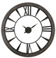 Uttermost - 06084 - Wall Clock - Ronan - Dark Rustic Bronze w/Rust Gray