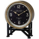 Uttermost - 06094 - Table Clock - Shyam - Brass /Aged Black