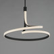 Serpentine LED Pendant (E30664-BK)